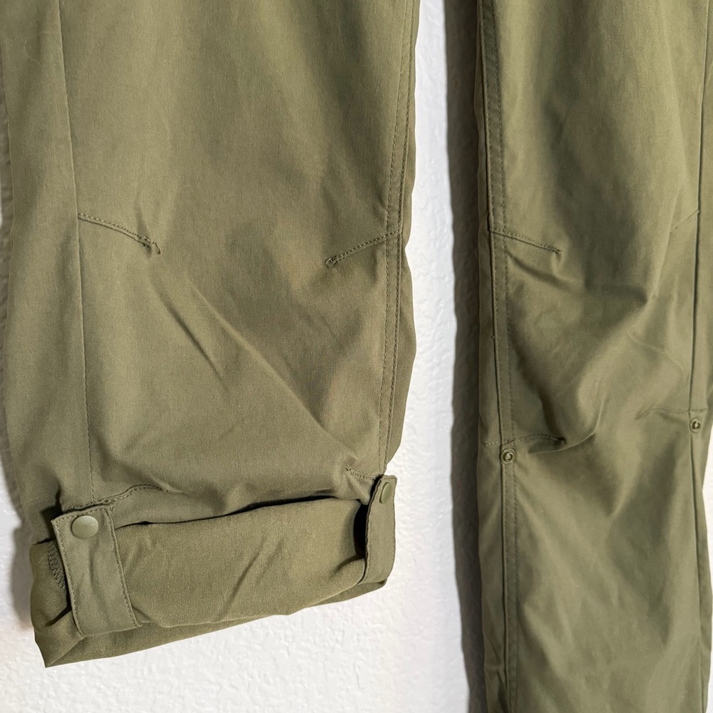 prAna Halle Pants Olive Green Utility Hiking Stretch Zion Women’s 8 - Picture 12 of 16